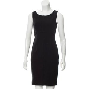 Milly Sleeveless Sheath Black Dress
